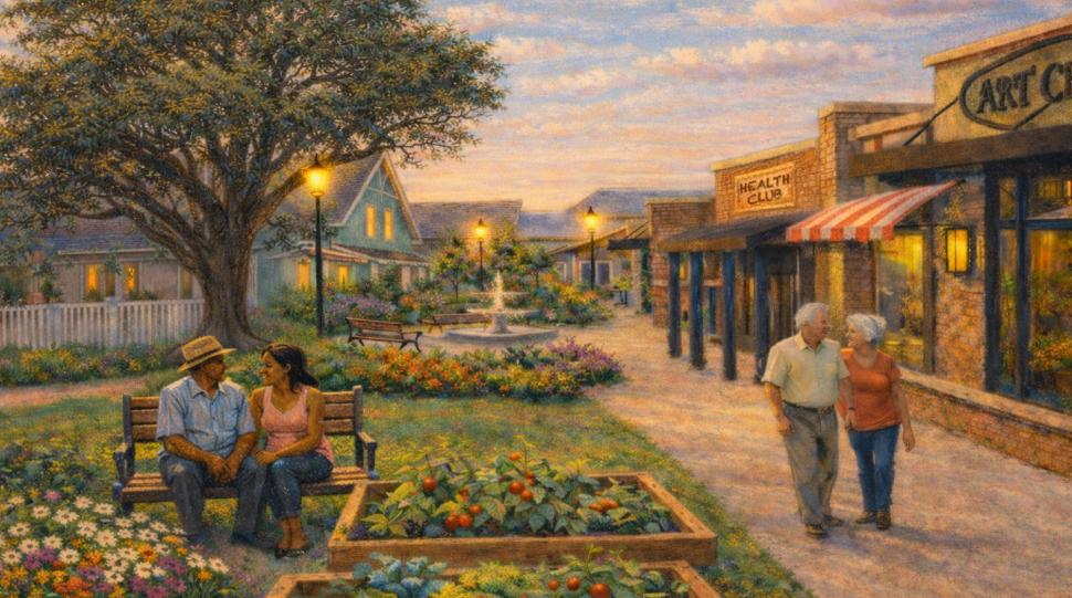 În SUA, se construiește „Satul Demenţei”: Proiectul de 40 de milioane de dolari cuprinde magazine, un restaurant şi un centru spa 1046884