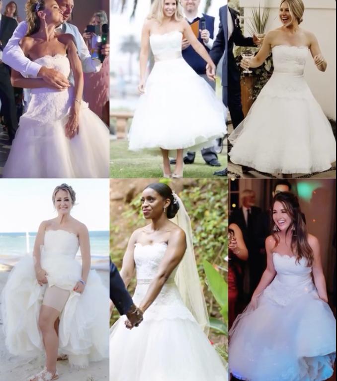 O rochie de mireasă a ajutat 13 femei în ziua nunții, pe parcursul a zece ani: Totul a început cu o conversație între două necunoscute 1046756