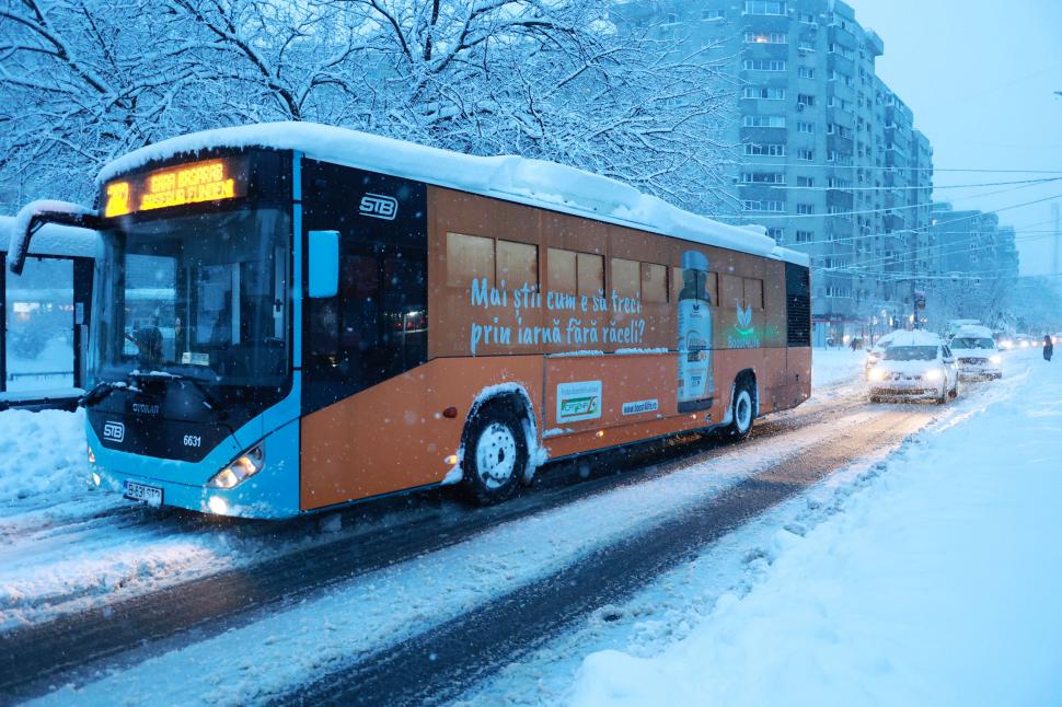 Cum arată Capitala sub jumătate de metru de zăpadă. Nu a mai nins așa mult în București de 18 ani: Copiii se joacă, adulții se plâng 1047200