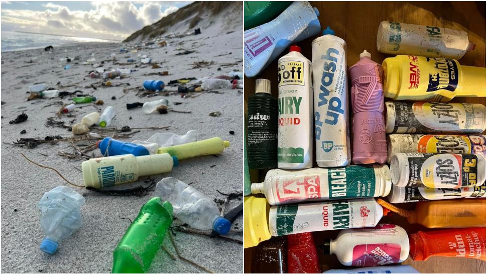 Gunoaiele aruncate în Canada în 1960 au ajuns acum pe o plajă din Scoția: „Este copleșitor” 1047217