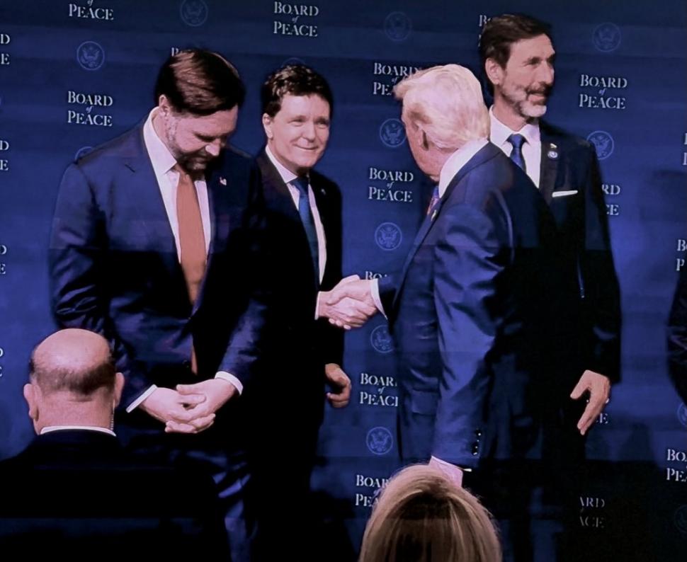 Primele imagini cu Nicușor Dan la inaugurarea Consiliului Păcii din Washington 1047612