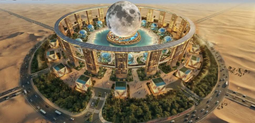 Resortul tematic futurist unde turiștii vor putea să „pășească pe Lună”: Moon va avea și cea mai mare clădire sferică din lume 1047408