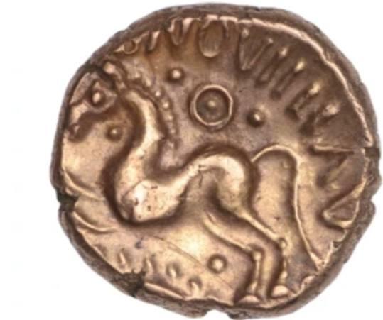 Un tezaur de monede de aur a fost descoperit de un profesor de istorie în timp ce folosea detectorul de metale pe un câmp din Anglia 1047452