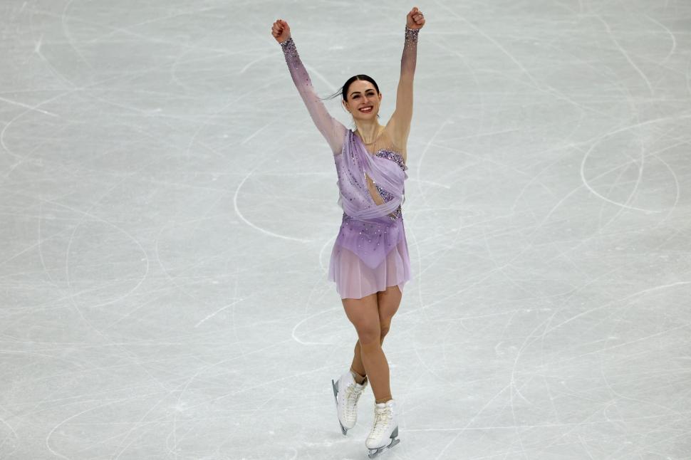 Julia Sauter a scris istorie: locul 17 la patinaj artistic. Cel mai bun rezultat din istoria patinajului feminin românesc la Olimpiadă 1047661