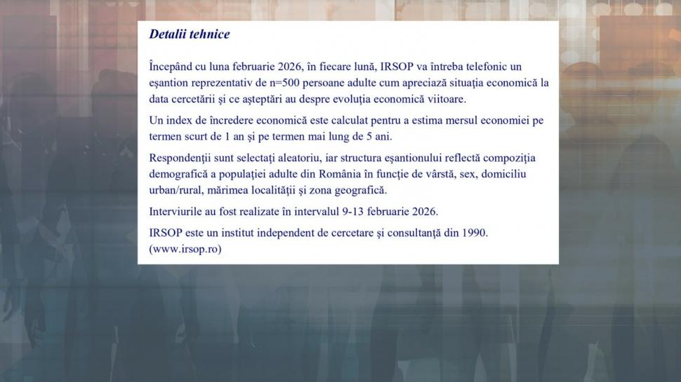 Sondaj IRSOP: Românii sunt pesimiști în privința economiei actuale și viitoare. 61% o duc „mai puțin bine” față de anul trecut 1047948