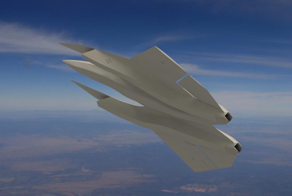 Americanii construiesc un avion supersonic futurist, cu formă de liliac, pentru US Navy: SM-39 Razor promite să zboare cu viteza Mach 4 1047830