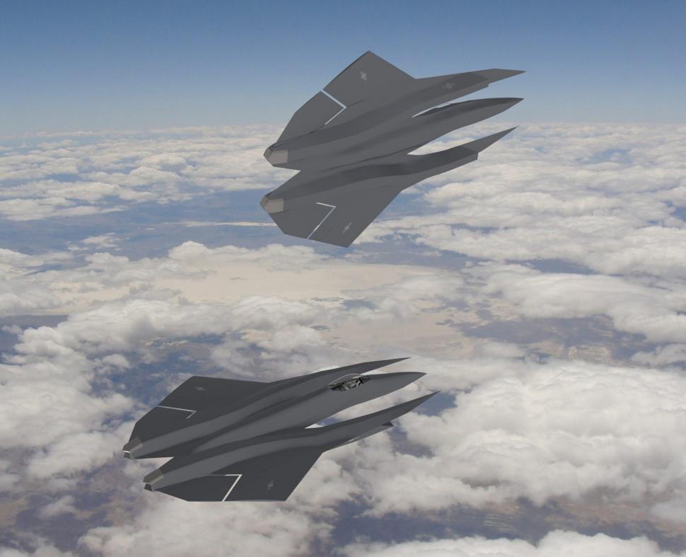 Americanii construiesc un avion supersonic futurist, cu formă de liliac, pentru US Navy: SM-39 Razor promite să zboare cu viteza Mach 4 1047833