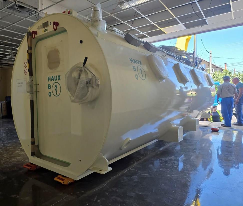 Cum arată prima cameră hiperbară într-un spital public din România. Alin Tișe: „Cea mai mare satisfacție” 1048227