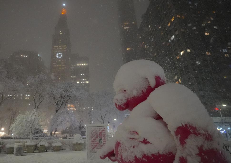 Viscol istoric în SUA: Stratul de zăpadă are aproape un metru. Sute de mii de case fără curent electric și mii de zboruri anulate 1048535