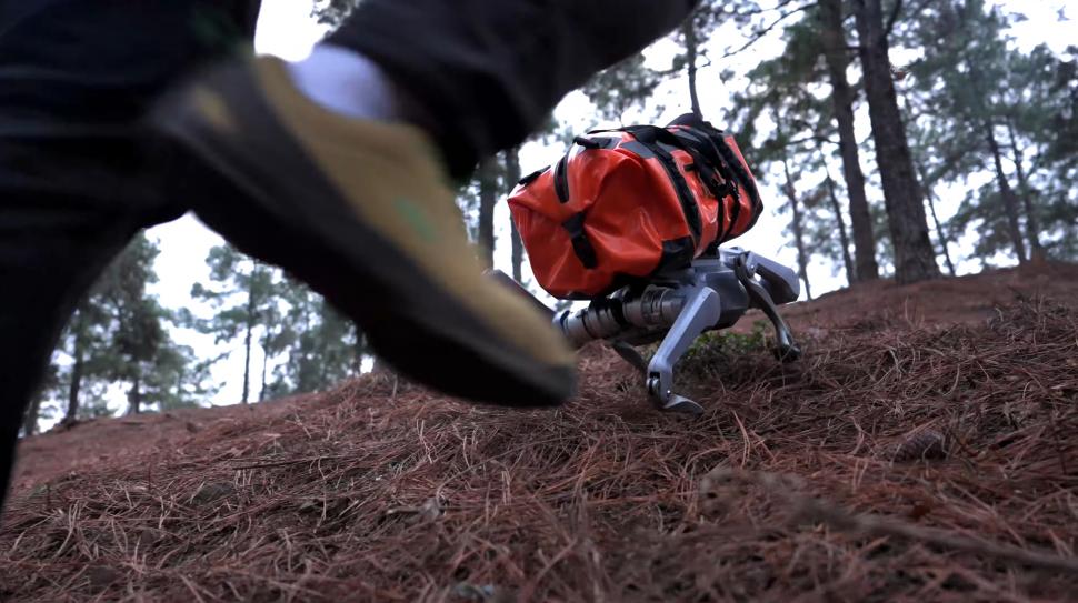 Câinele robot care poate să joace tenis dar și să muncească: „Companionul Tău” tocmai a fost lansat de gigantul tech chinez Unitree 1048955