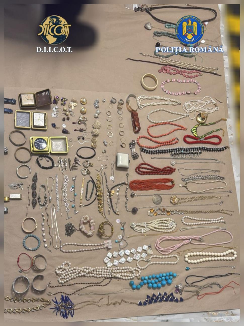 Aur și haine, găsite în case din Vaslui, la membrii unei bande care jefuiau bogați în Germania. Printre victime, un fost manager de F1 1049340