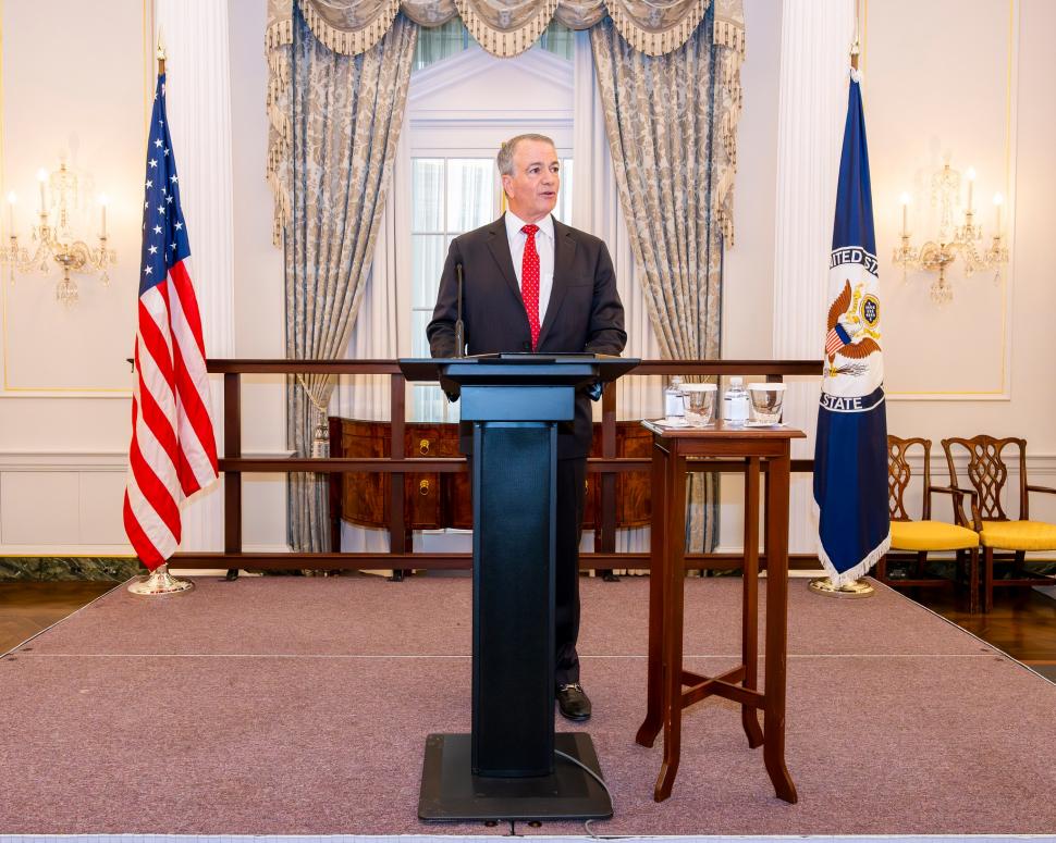 Noul ambasador al SUA în România a depus jurământul. Când își va prelua oficial funcția la București  1049206