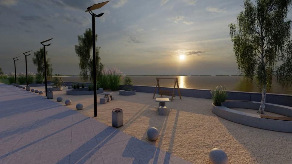 Lucrările la malul sudic al Lacului Morii, reluate după acordul Apelor Române. Imagini cu zona după încheierea amenajărilor 1049747