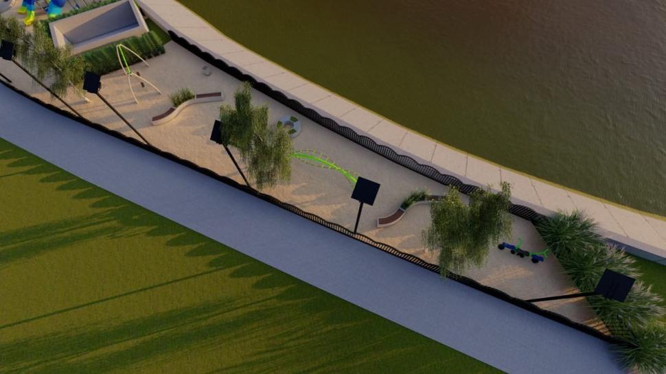 Lucrările la malul sudic al Lacului Morii, reluate după acordul Apelor Române. Imagini cu zona după încheierea amenajărilor 1049749