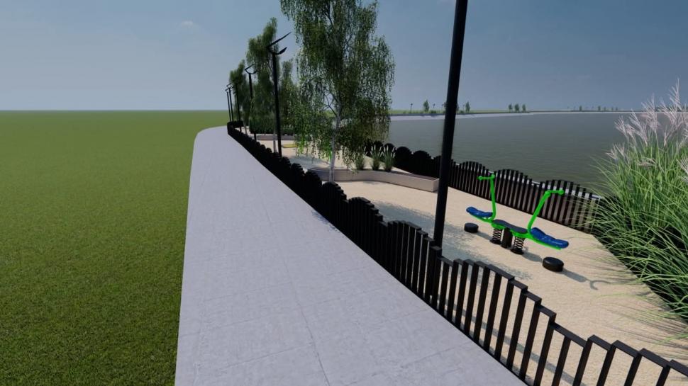 Lucrările la malul sudic al Lacului Morii, reluate după acordul Apelor Române. Imagini cu zona după încheierea amenajărilor 1049752