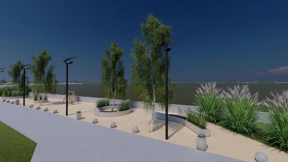 Lucrările la malul sudic al Lacului Morii, reluate după acordul Apelor Române. Imagini cu zona după încheierea amenajărilor 1049754