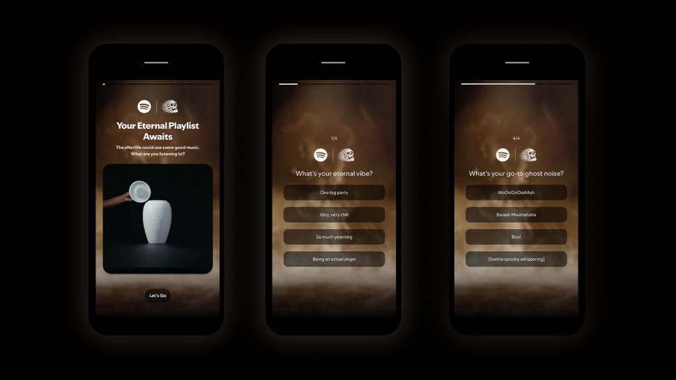 Prima urnă muzicală din lume pentru cenușa răposaților a fost lansată de Spotify: Are și un playlist „etern” pentru viața de apoi 1049684