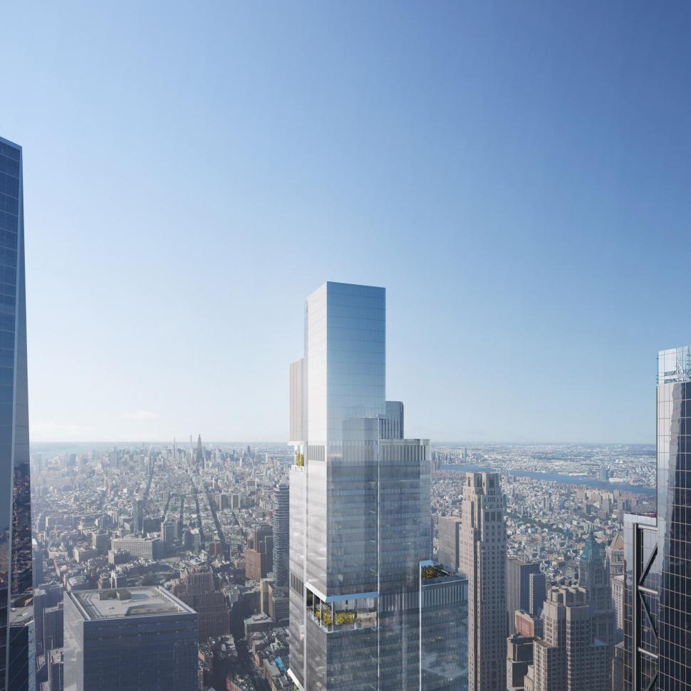 Turnurile gemene World Trade Center se reconstruiesc în New York, lipite într-o singură clădire zgârie-nori. Va fi sediul unei companii 1049665