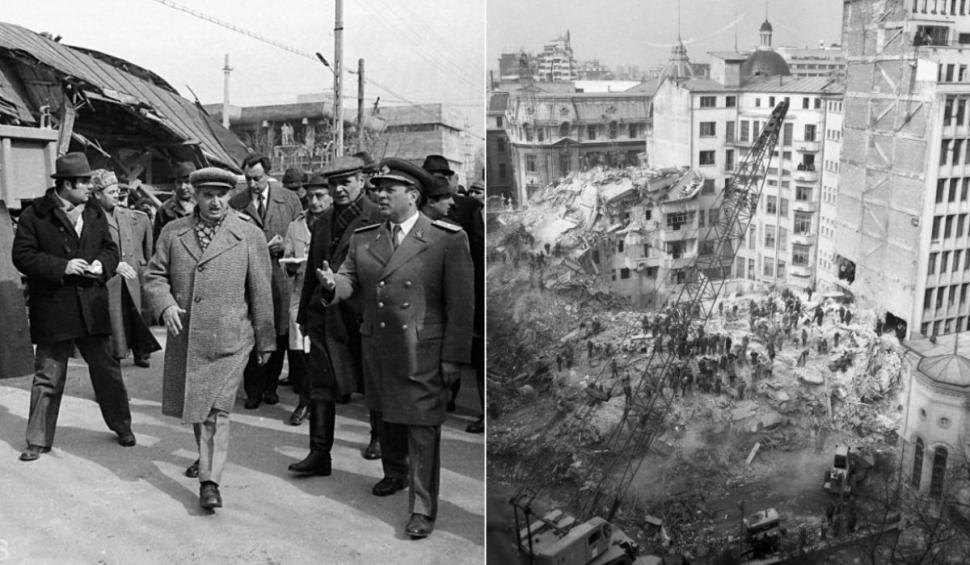 49 de ani de la cutremurul din 4 martie 1977. Zeci de clădiri prăbuşite şi 1578 de victime. Un om a fost scos de sub ruine după 10 zile 1050507