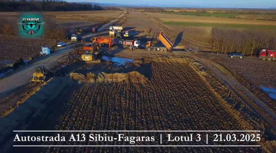 Cel mai complex nod rutier din ţară prinde contur. Autostrăzile A1 şi A13, reunite printr-o intersecție cu poduri, pasaje și viaducte 1051125