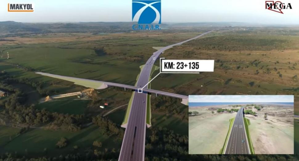 Cel mai complex nod rutier din ţară prinde contur. Autostrăzile A1 şi A13, reunite printr-o intersecție cu poduri, pasaje și viaducte 1051126