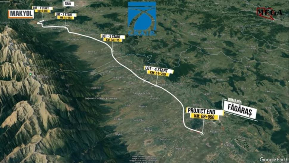 Cel mai complex nod rutier din ţară prinde contur. Autostrăzile A1 şi A13, reunite printr-o intersecție cu poduri, pasaje și viaducte 1051128