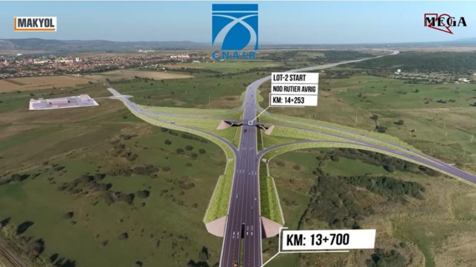 Cel mai complex nod rutier din ţară prinde contur. Autostrăzile A1 şi A13, reunite printr-o intersecție cu poduri, pasaje și viaducte 1051129