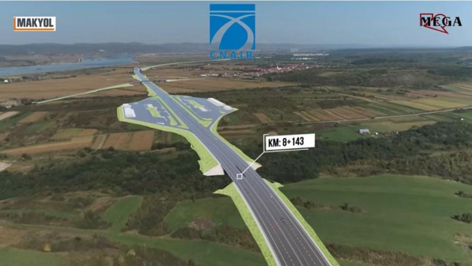 Cel mai complex nod rutier din ţară prinde contur. Autostrăzile A1 şi A13, reunite printr-o intersecție cu poduri, pasaje și viaducte 1051133