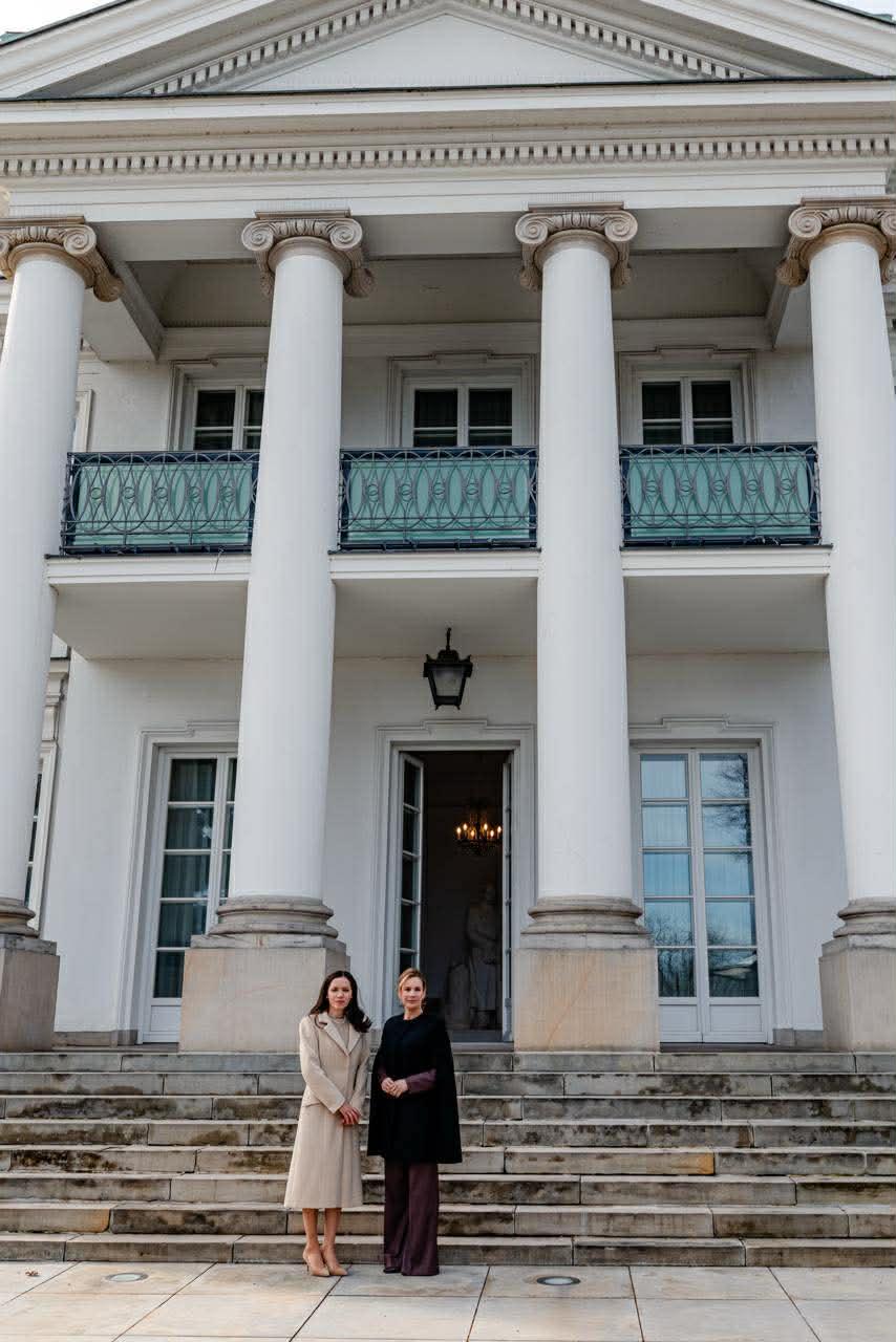 Mirabela Grădinaru, alături de prima doamnă a Poloniei la Varșovia. Cum a arătat întâlnirea de la Palatul Prezidențial 1051185