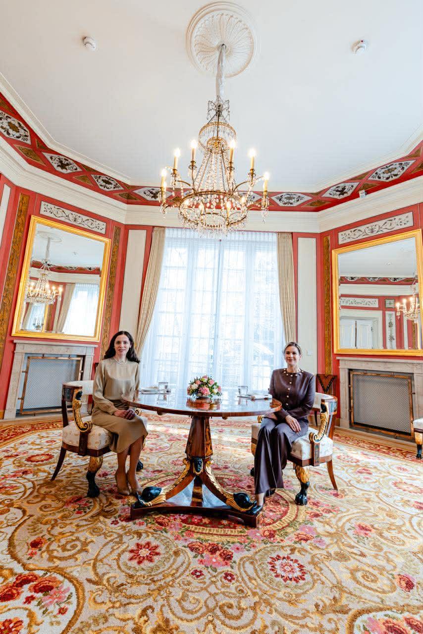 Mirabela Grădinaru, alături de prima doamnă a Poloniei la Varșovia. Cum a arătat întâlnirea de la Palatul Prezidențial 1051187