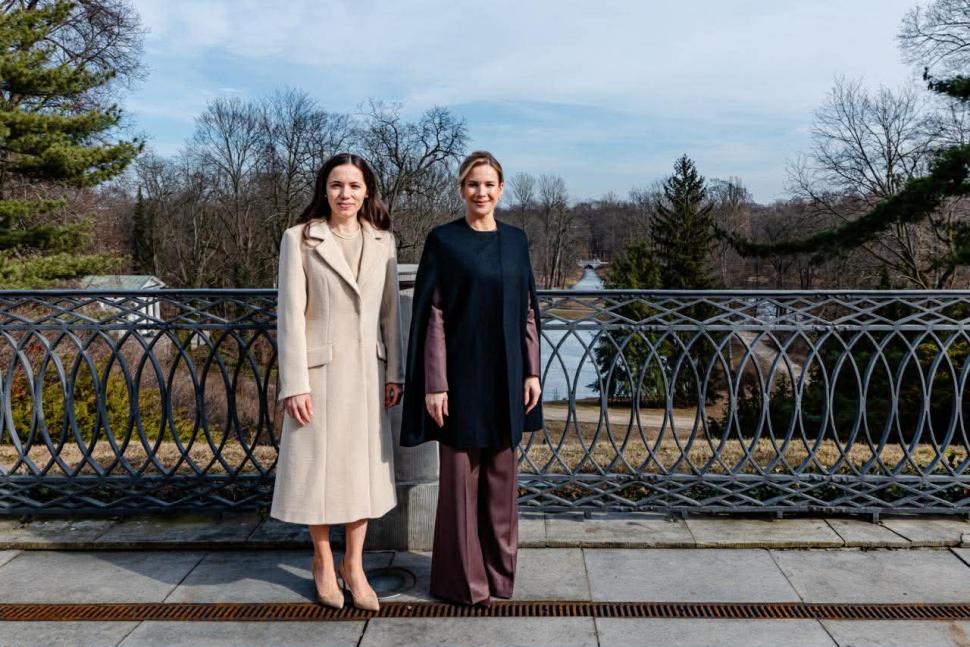 Mirabela Grădinaru, alături de prima doamnă a Poloniei la Varșovia. Cum a arătat întâlnirea de la Palatul Prezidențial 1051189