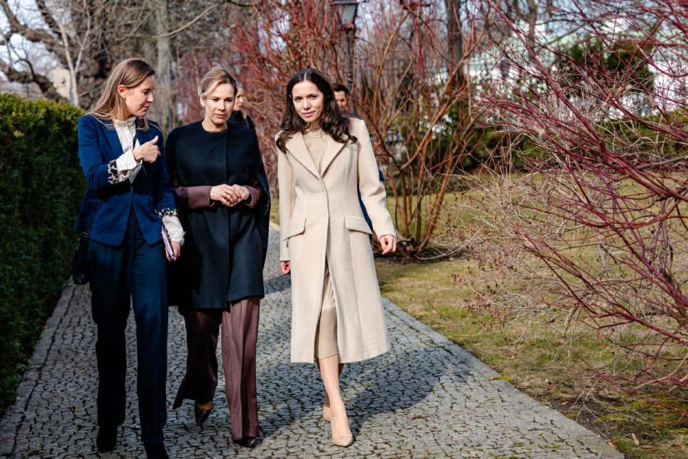 Mirabela Grădinaru, alături de prima doamnă a Poloniei la Varșovia. Cum a arătat întâlnirea de la Palatul Prezidențial 1051194