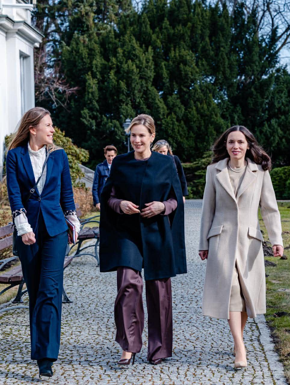 Mirabela Grădinaru, alături de prima doamnă a Poloniei la Varșovia. Cum a arătat întâlnirea de la Palatul Prezidențial 1051196