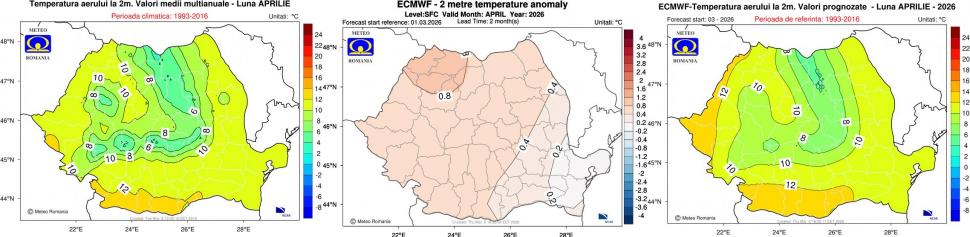 ANM: Vremea s-ar putea schimba radical la sfârșitul lunii martie. Cel mai rău scenariu aduce temperaturi scăzute și ninsori 1051822