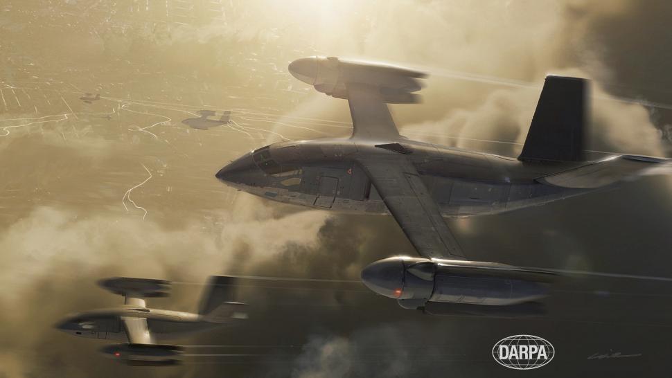 Americanii construiesc o aeronavă militară care decolează vertical, ca un elicopter, iar în zbor atinge viteze de avion cu reacție 1052362