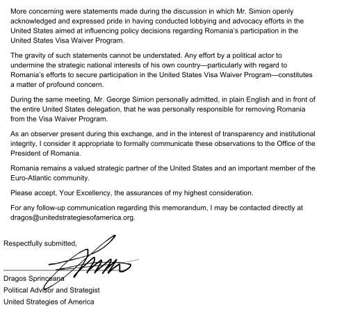 Nicușor Dan a fost informat în scris de oficiali americani că George Simion s-a lăudat că a blocat Visa Waiver 1052436