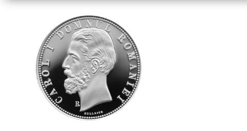 BNR lansează o reproducere din argint după moneda de 5 lei emisă în anul 1880. Cum arată 1053254