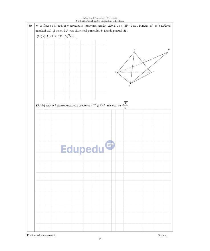 Profesorii şi-au continuat protestul în a doua zi a simulării Evaluării Naționale. Subiectele de la Matematică primite de elevii  1054049