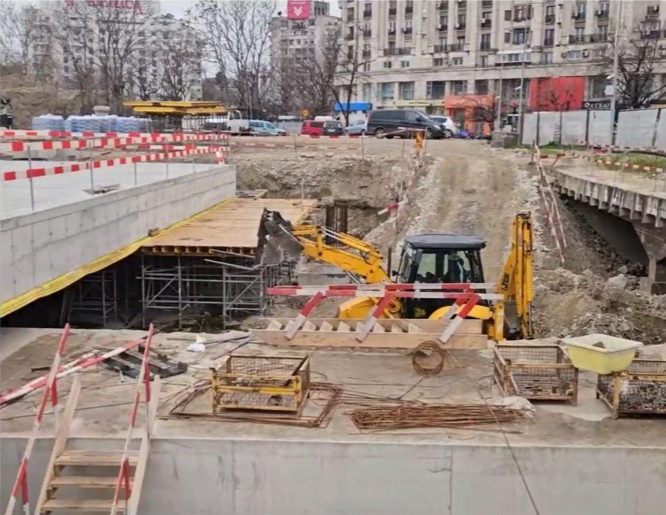 Daniel Băluţă: Lucrările la Planşeul Unirii sunt realizate în proporţie de 50% şi se vor finaliza în primăvara anului viitor 1055451