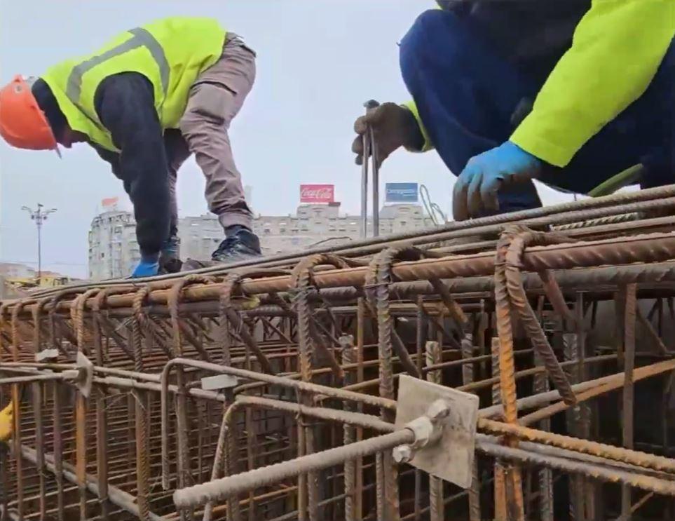 Daniel Băluţă: Lucrările la Planşeul Unirii sunt realizate în proporţie de 50% şi se vor finaliza în primăvara anului viitor 1055455