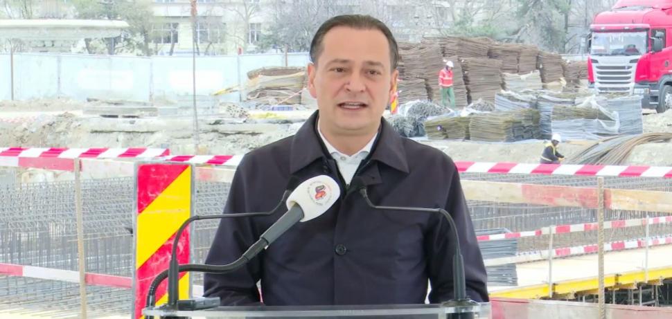 Daniel Băluţă: Lucrările la Planşeul Unirii sunt realizate în proporţie de 50% şi se vor finaliza în primăvara anului viitor 1055461