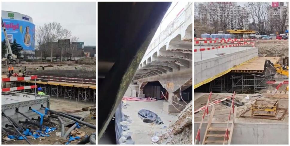 Daniel Băluţă: Lucrările la Planşeul Unirii sunt realizate în proporţie de 50% şi se vor finaliza în primăvara anului viitor 1055463