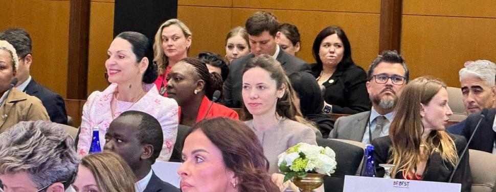 Imagini în premieră cu Mirabela Grădinaru la Washington, la summit-ul Melaniei Trump 1055721