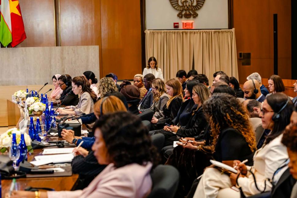 Imagini în premieră cu Mirabela Grădinaru la Washington, la summit-ul Melaniei Trump 1055766