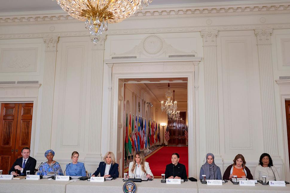 Mirabela Grădinaru, alături de Brigitte Macron și de Olena Zelenska la Casa Albă 1056146