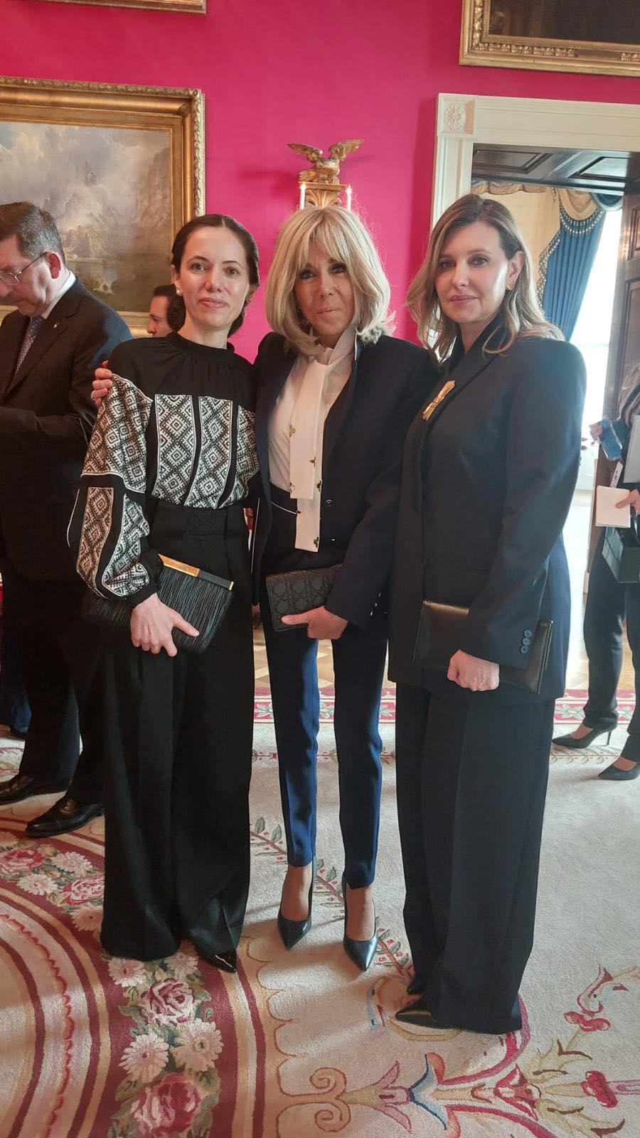 Mirabela Grădinaru, alături de Brigitte Macron și de Olena Zelenska la Casa Albă 1056150