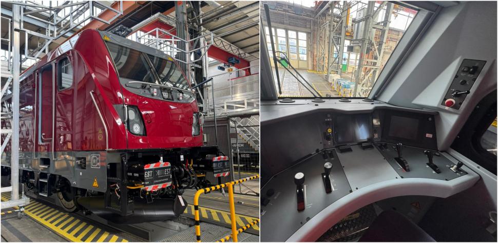 Prima locomotivă electrică nouă pentru CFR Călători ajunge în România în aprilie 1056068