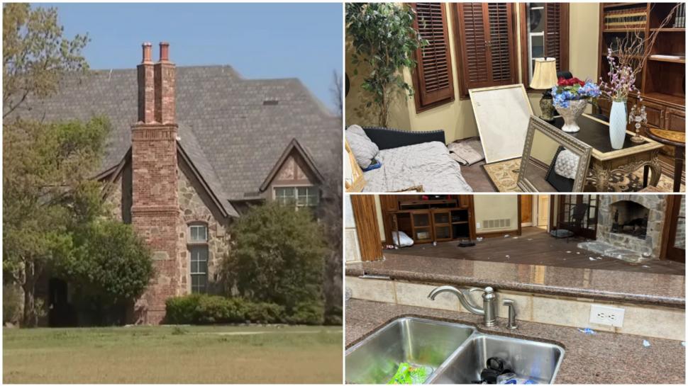 O vilă de lux a fost închiriată pentru o petrecere de 7 persoane. Până la urmă au fost 800 de oameni și au devastat casa 1056936