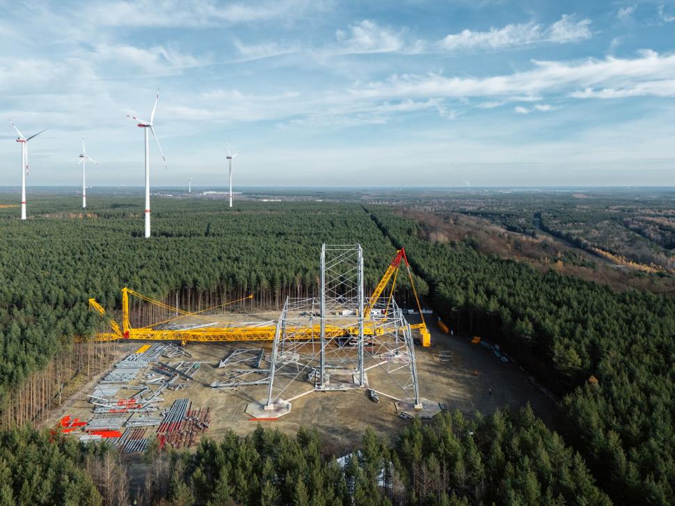 Cea mai înaltă turbină eoliană din lume va depăși Turnul Eiffel și se va ridica într-o zonă minieră din Germania 1057752