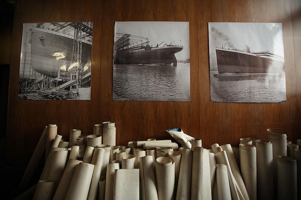 Desenele tehnice ale Titanicului "nescufundabil" vor putea fi văzute de public pentru prima oară. Sunt sute de mii de documente 1057531